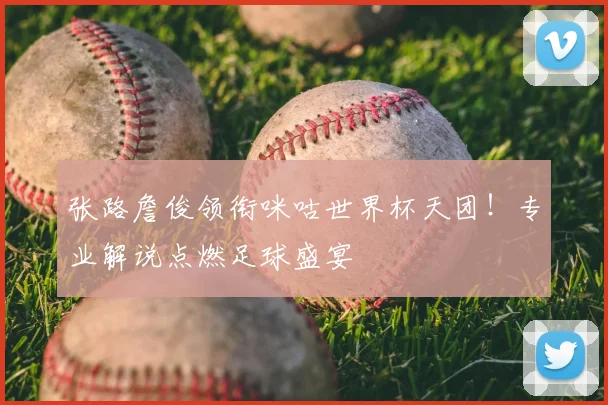 张路詹俊领衔咪咕世界杯天团！专业解说点燃足球盛宴